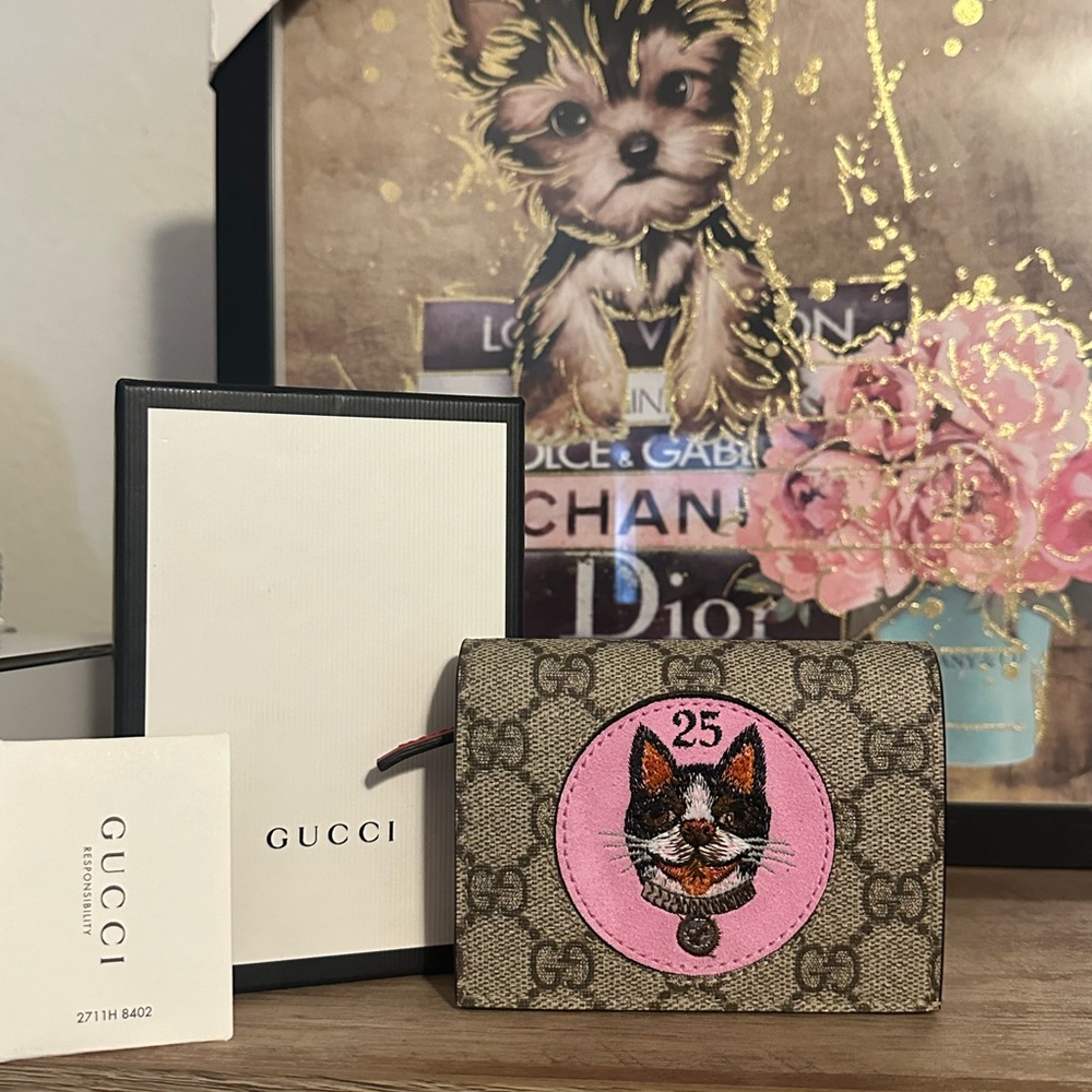 NIB Gucci Bosco TRIFOLD Wallet